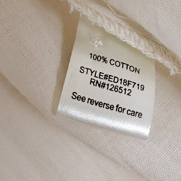 Aratta Silent Journey Valentina Embroidered Tunic Top Coverup XS Floral Boho NWT - Picture 15 of 16